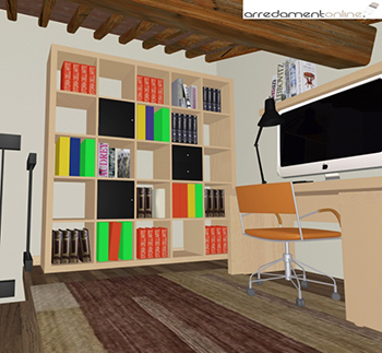 Studio con mobili di IKEA